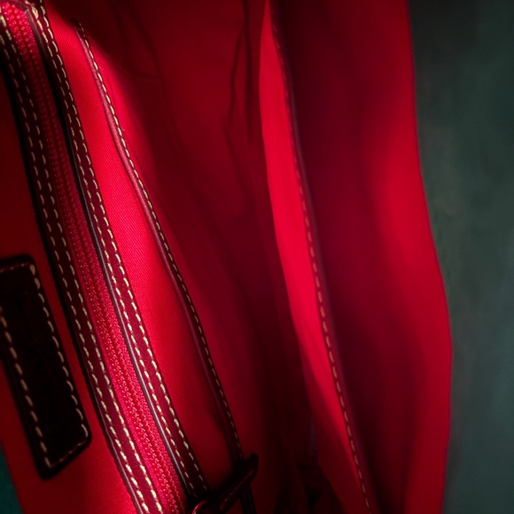 Dooney and Bourke Florentine Satchel Bordeaux - Picture 6 of 6